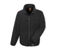RESULT Veste polaire coupe-vent BLACK