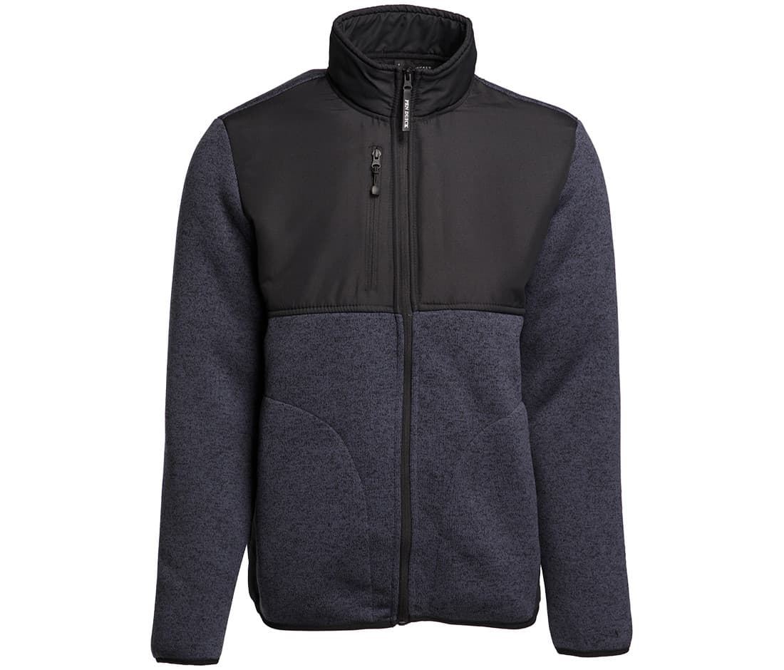 Veste polaire épaisse HEATHER NAVY