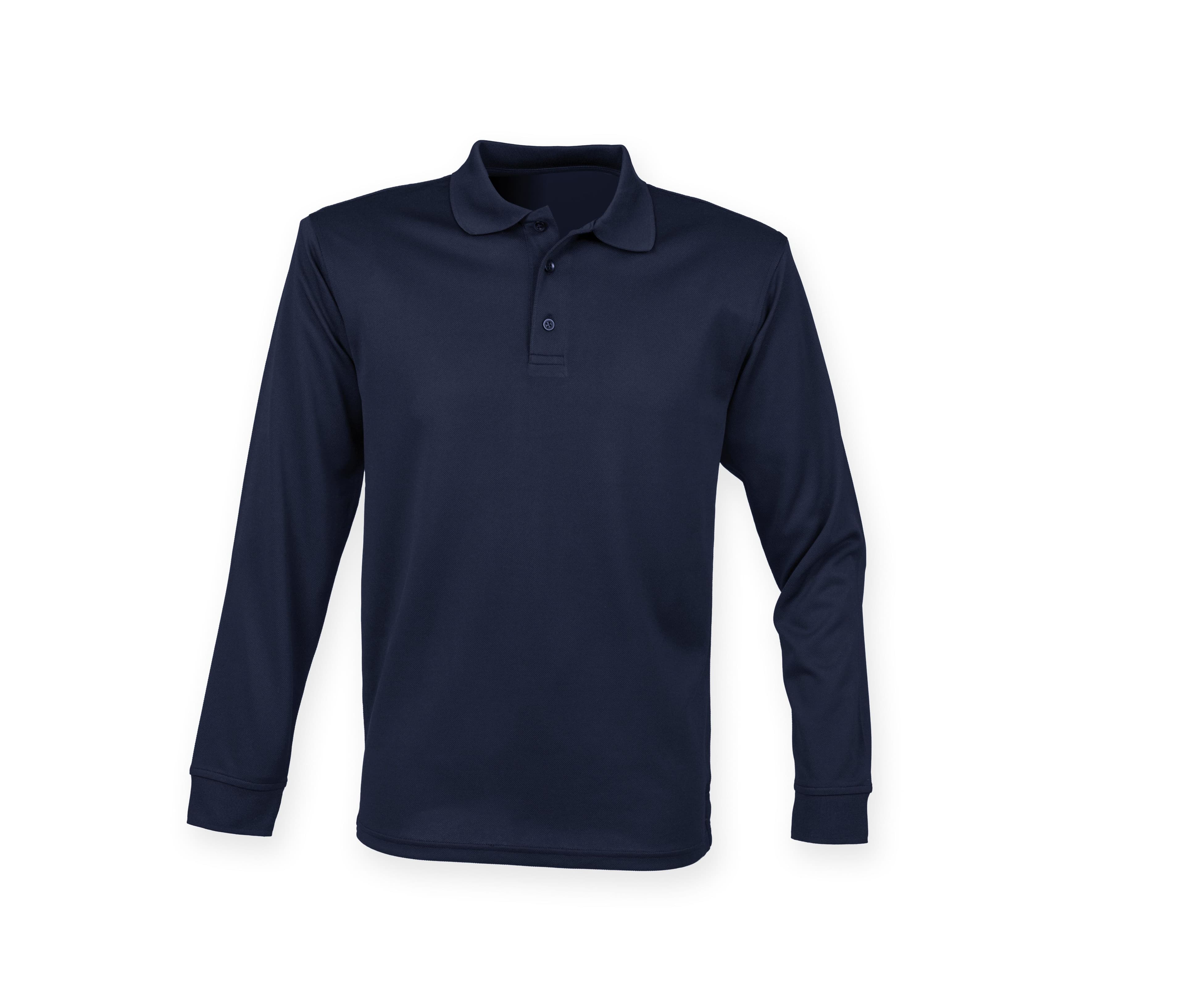 Polo manches longues NAVY