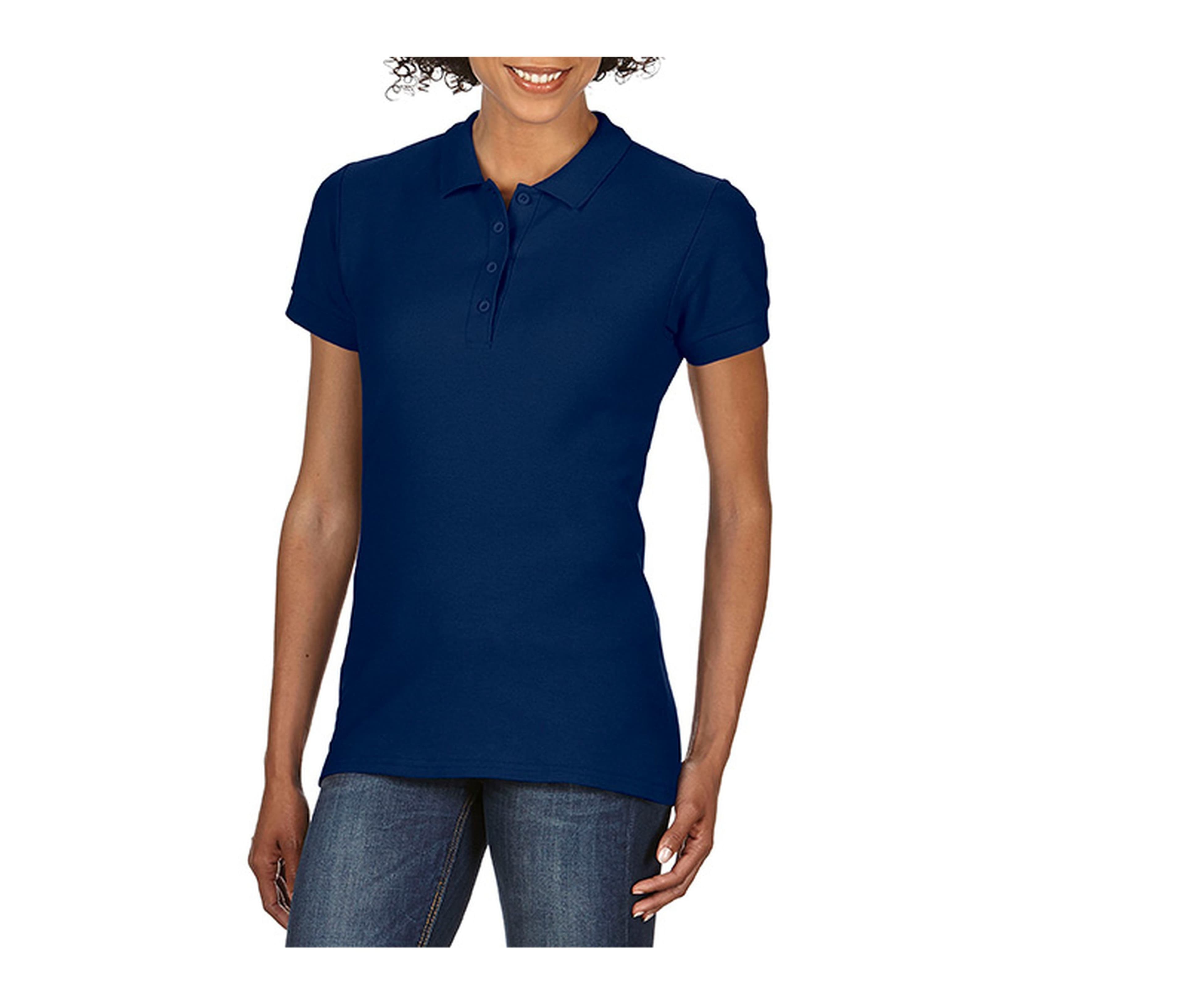 Polo piqué femme NAVY