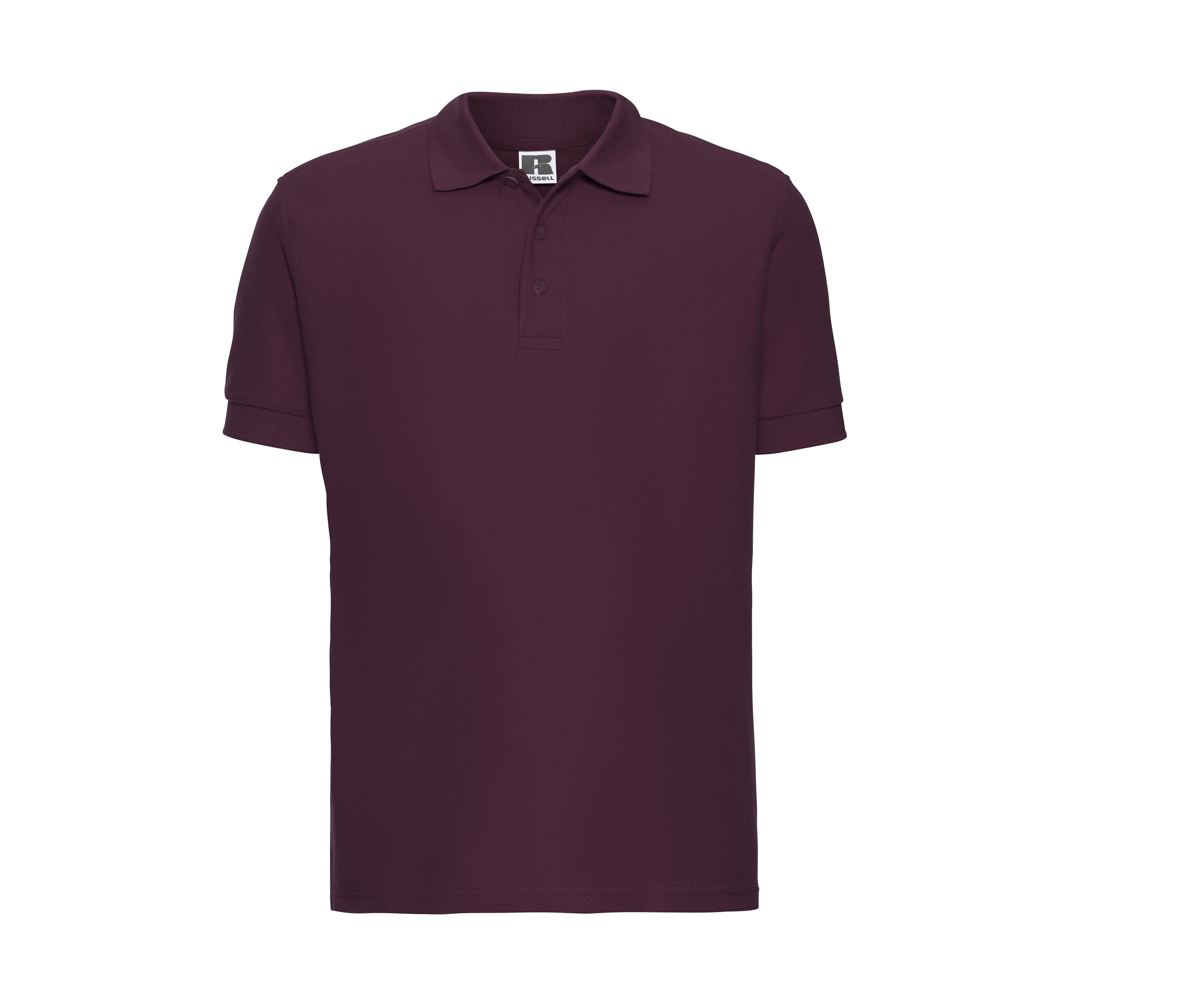 Polo coton 220 résistant à 60° BURGUNDY