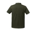 RUSSELL Polo organique homme DARK OLIVE
