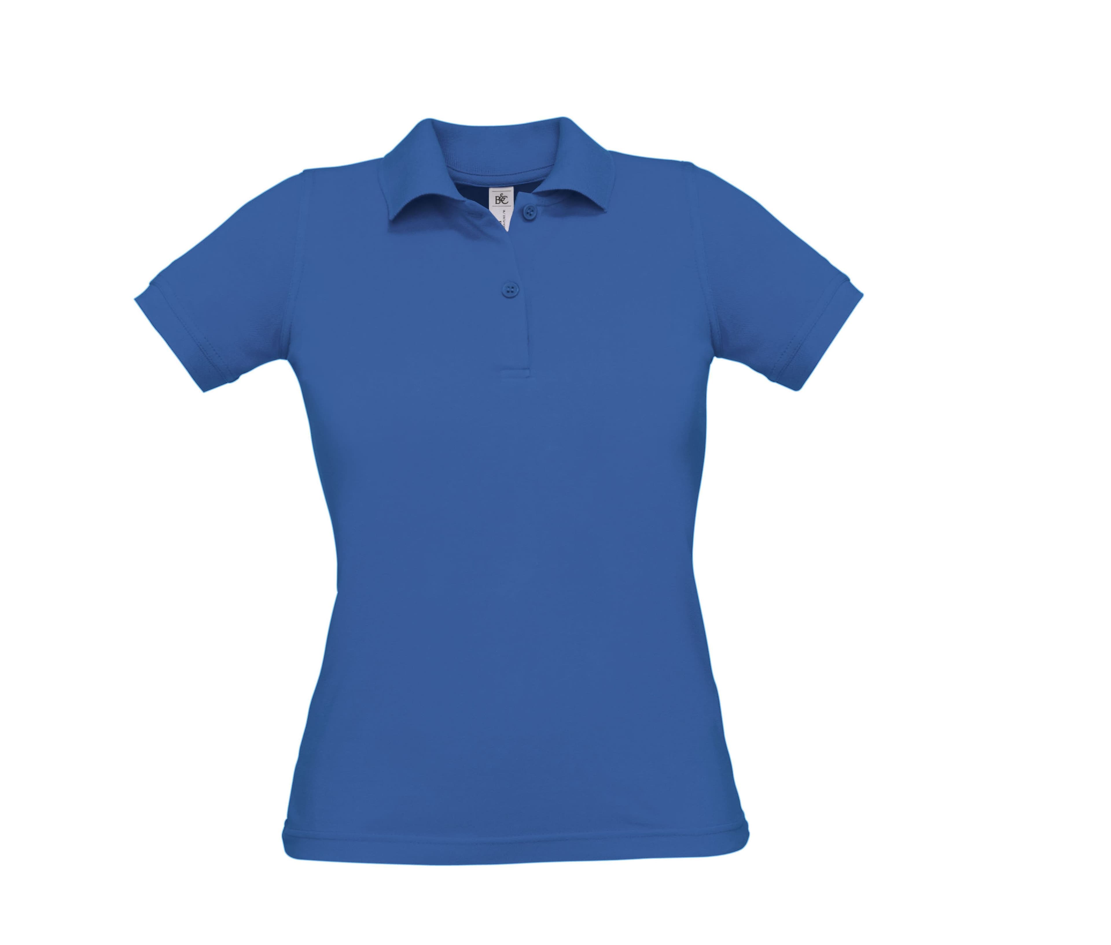 Polo femme coton 180 ROYAL BLUE