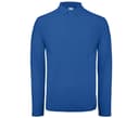 B&C Polo manches longues homme ROYAL BLUE