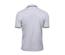 TEE JAYS Polo homme col et manches contrastés WHITE/NAVY