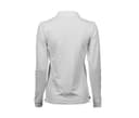 TEE JAYS Polo stretch manches longues femme WHITE