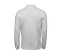 TEE JAYS Polo stretch manches longues homme WHITE