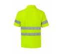VELILLA POLO HAUTE VISIBILITÉ EN COTON/POLYESTER FLUO YELLOW