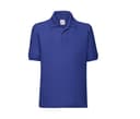 FRUIT OF THE LOOM Polo enfant ROYAL BLUE