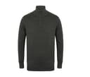 HENBURY Pull col zippé GREY MARL
