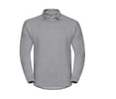 RUSSELL Sweat col polo lavable à 60° LIGHT OXFORD