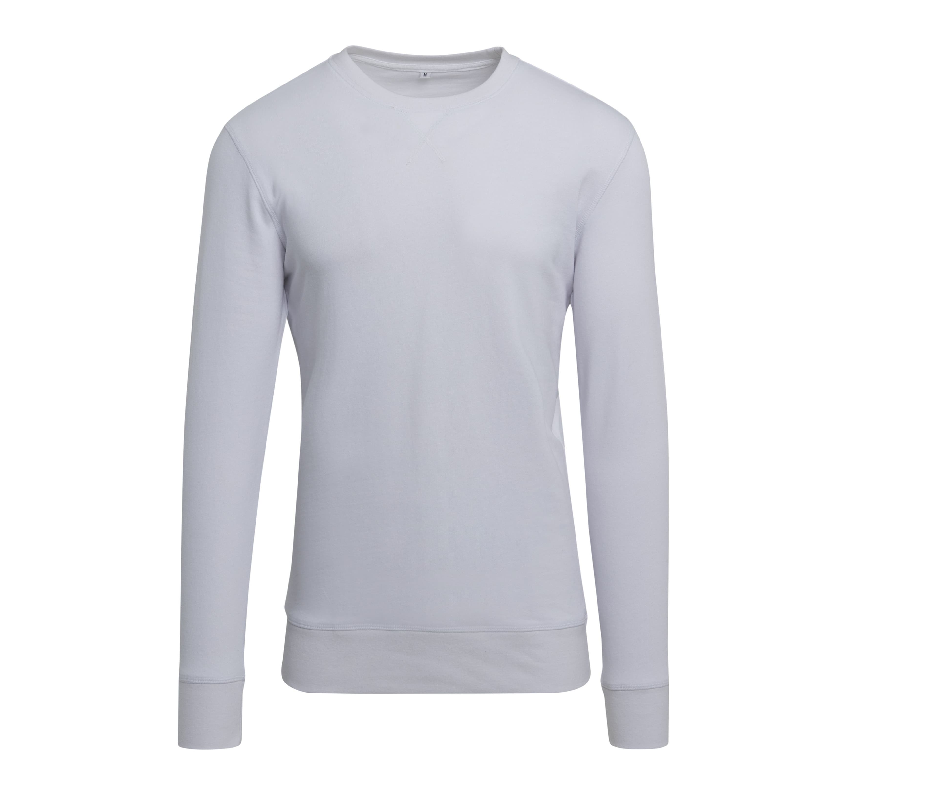 Sweat léger col rond WHITE