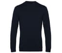 B&C Sweat col rond # NAVY BLUE