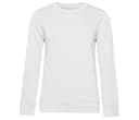 B&C Sweat col rond organique femme WHITE