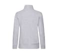FRUIT OF THE LOOM Sweat femme grand zip HEATHER GREY
