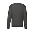 FRUIT OF THE LOOM Sweat léger manches raglan LIGHT GRAPHITE