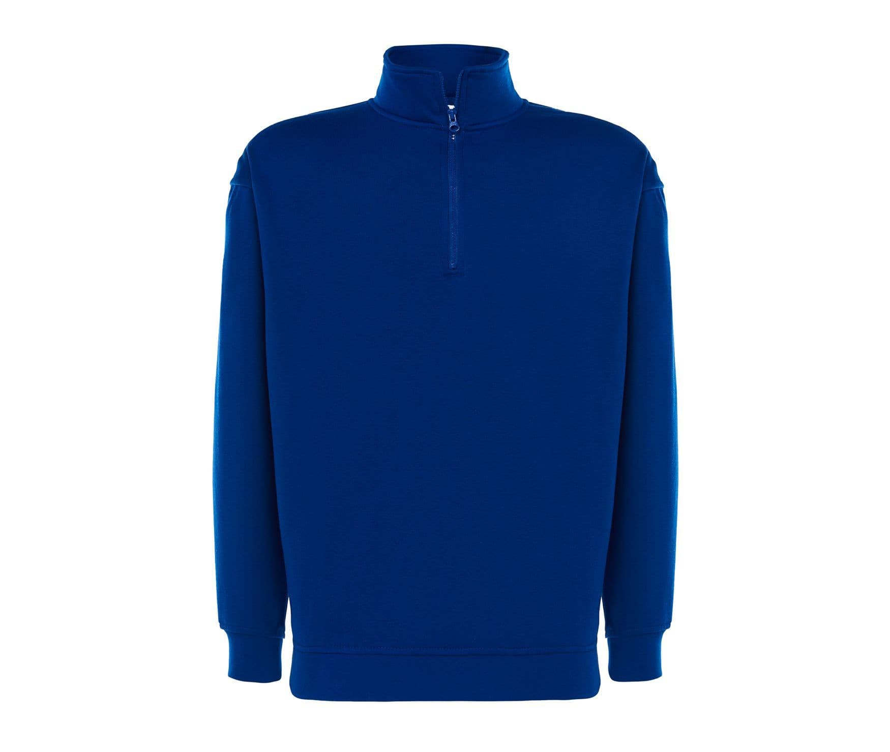 Sweat col zippé ROYAL BLUE