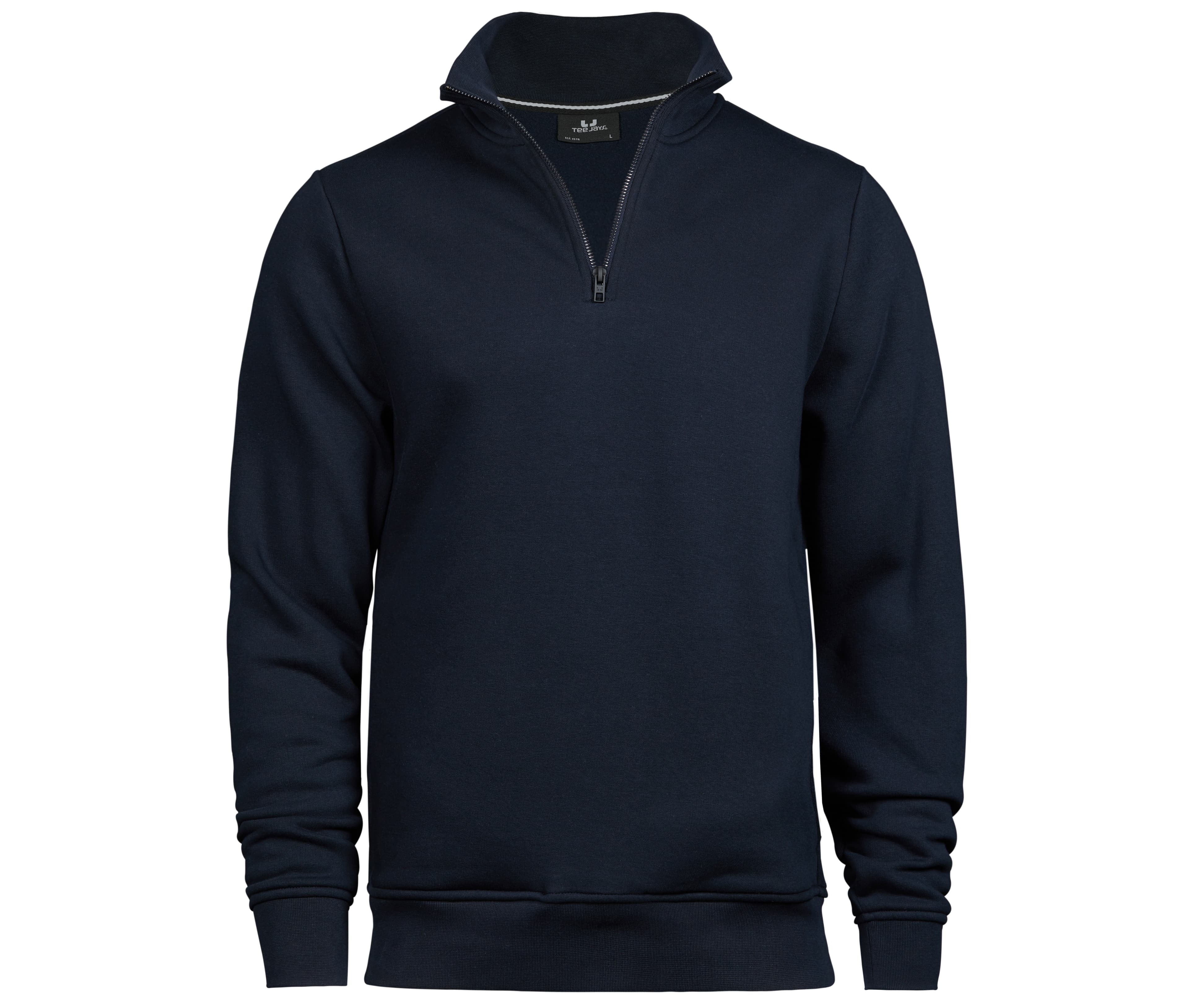 Sweat col zippé NAVY