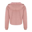 JUST HOODS Sweat court femme DUSTY PINK