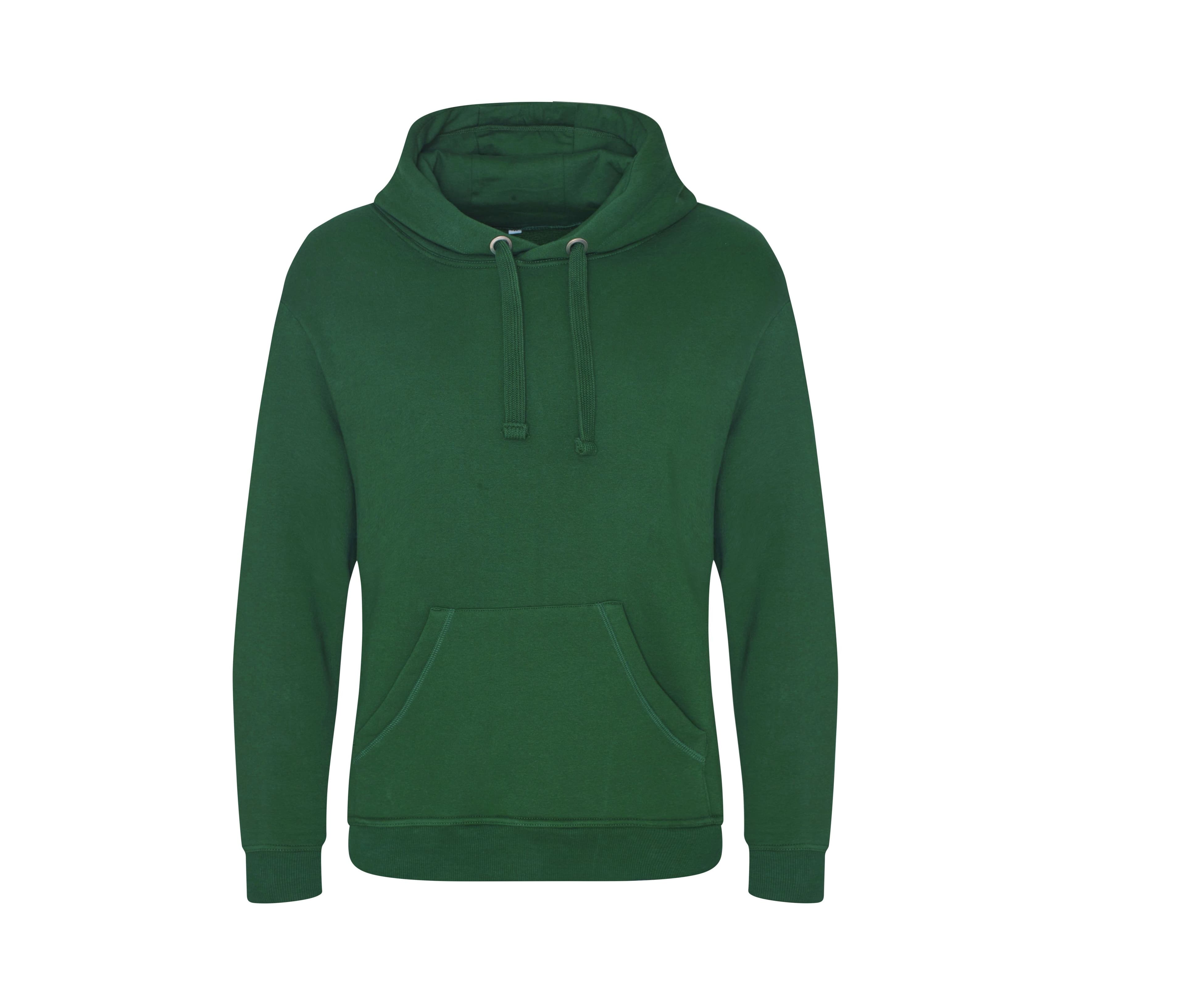 Sweat à capuche lourd Graduate BOTTLE GREEN