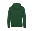 JUST HOODS Sweat à capuche lourd Graduate BOTTLE GREEN