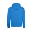 JUST HOODS Sweat capuche contrastée SAPPHIRE BLUE/HEATHER GREY