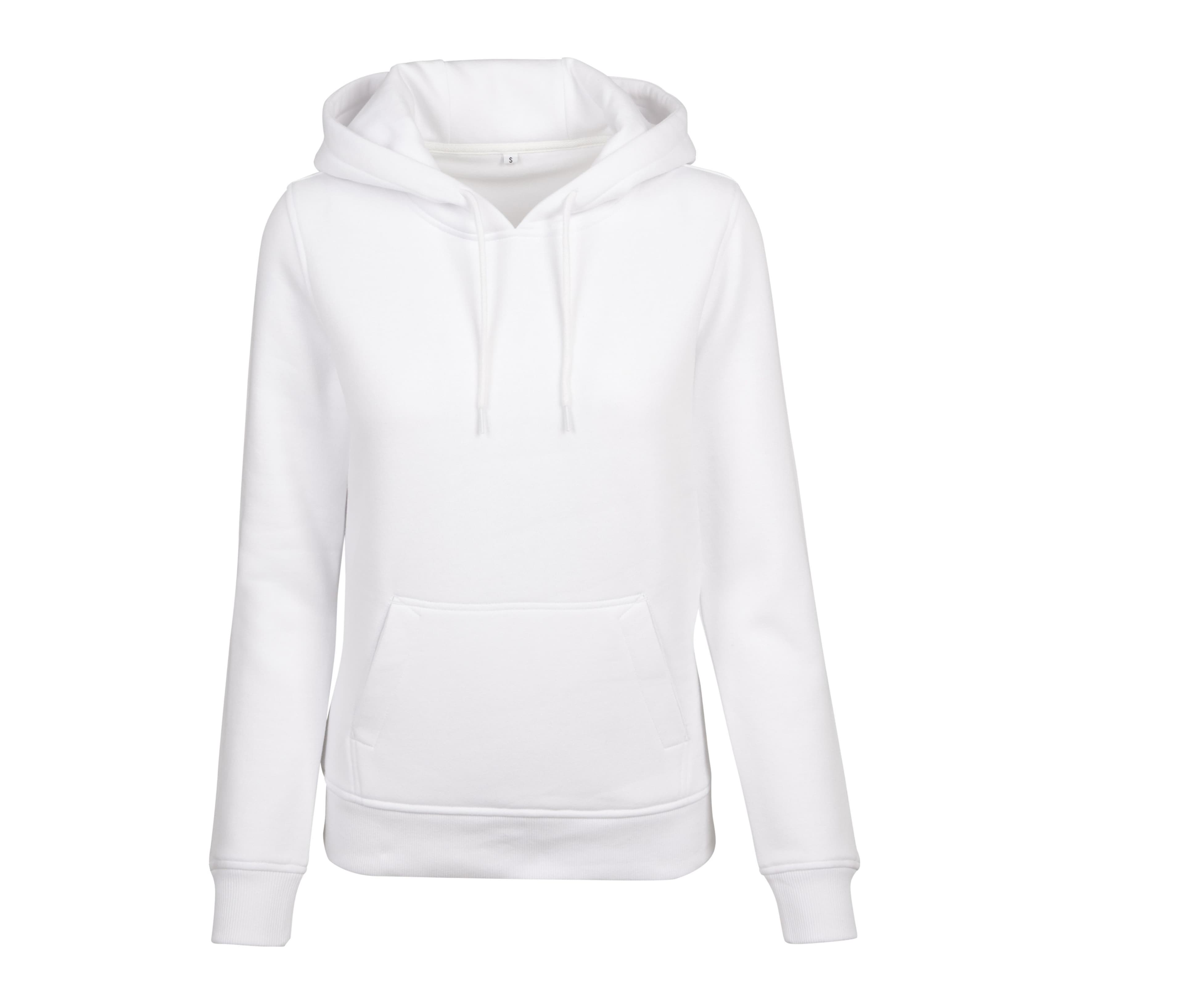 Sweat femme à capuche lourd WHITE