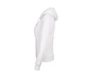 BUILD YOUR BRAND Sweat femme à capuche lourd WHITE