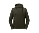 RUSSELL Sweat capuche organique DARK OLIVE