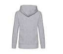 FRUIT OF THE LOOM Sweat capuche grand zip femme HEATHER GREY