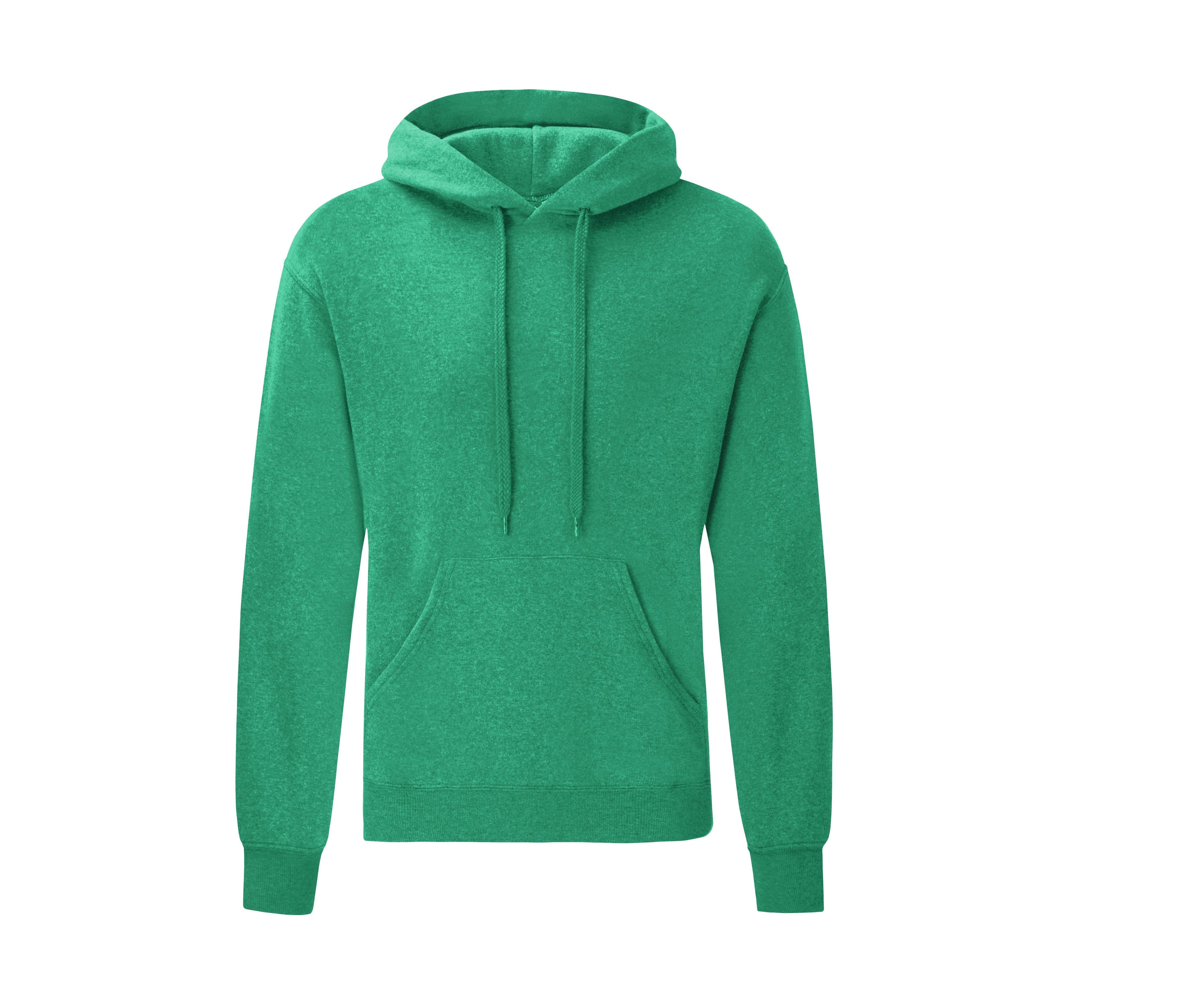 Sweat capuche 280 HEATHER GREEN