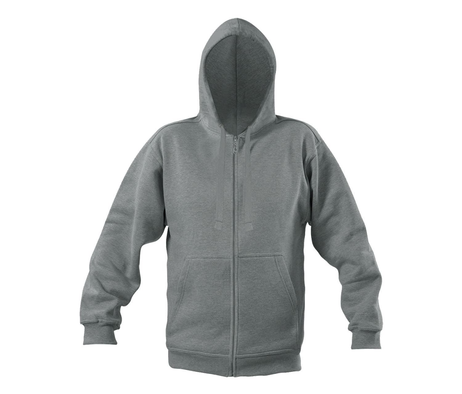 Sweat capuche grand zip 300 SPORT GREY