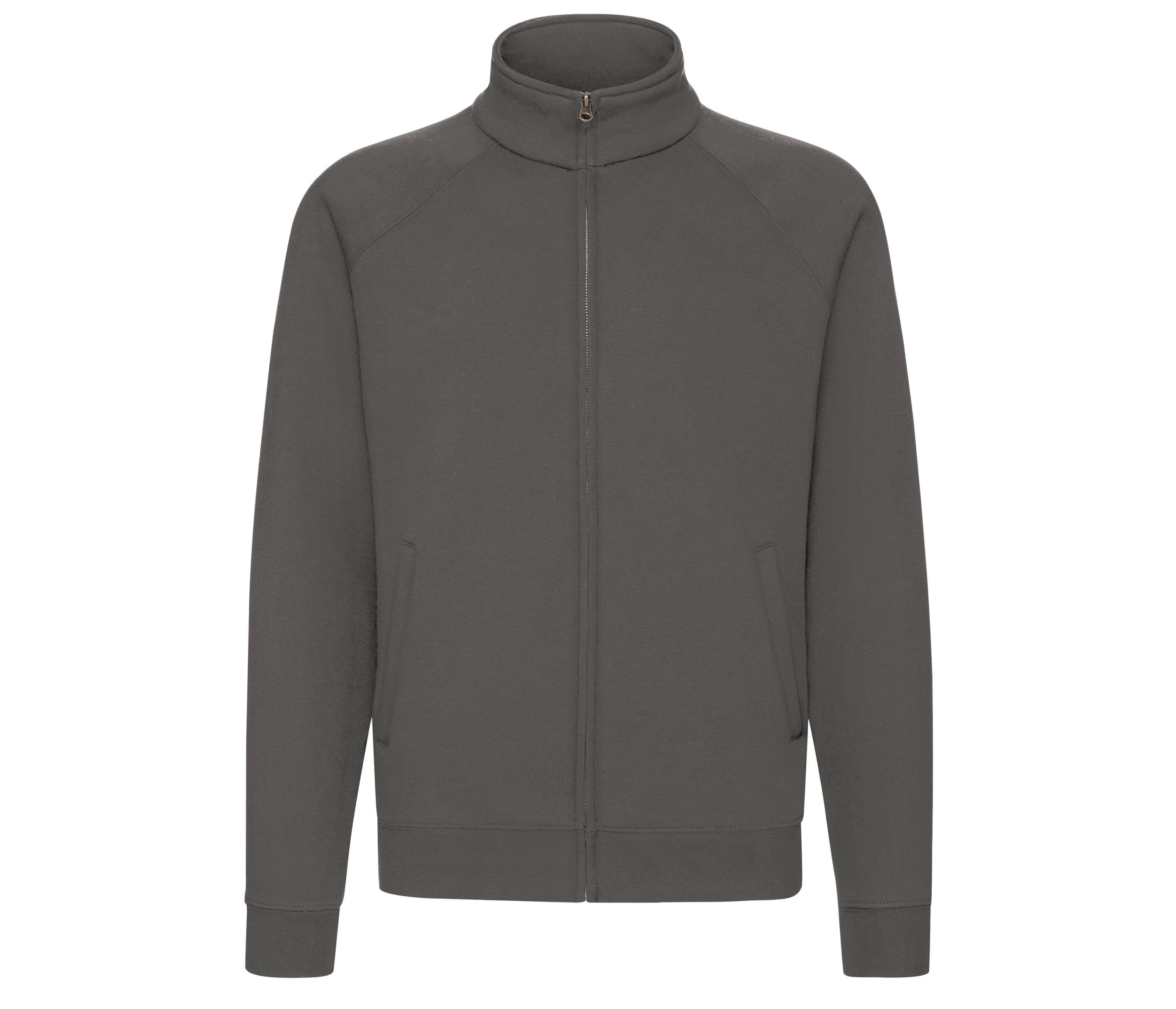 Sweat zippé Premium LIGHT GRAPHITE