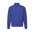 FRUIT OF THE LOOM Sweat manches raglan col zippé ROYAL BLUE
