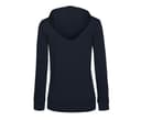 B&C Sweat capuche zippé organique femme NAVY BLUE