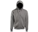 PEN DUICK Sweat capuche zippé doublé polaire sherpa HEATHER GREY