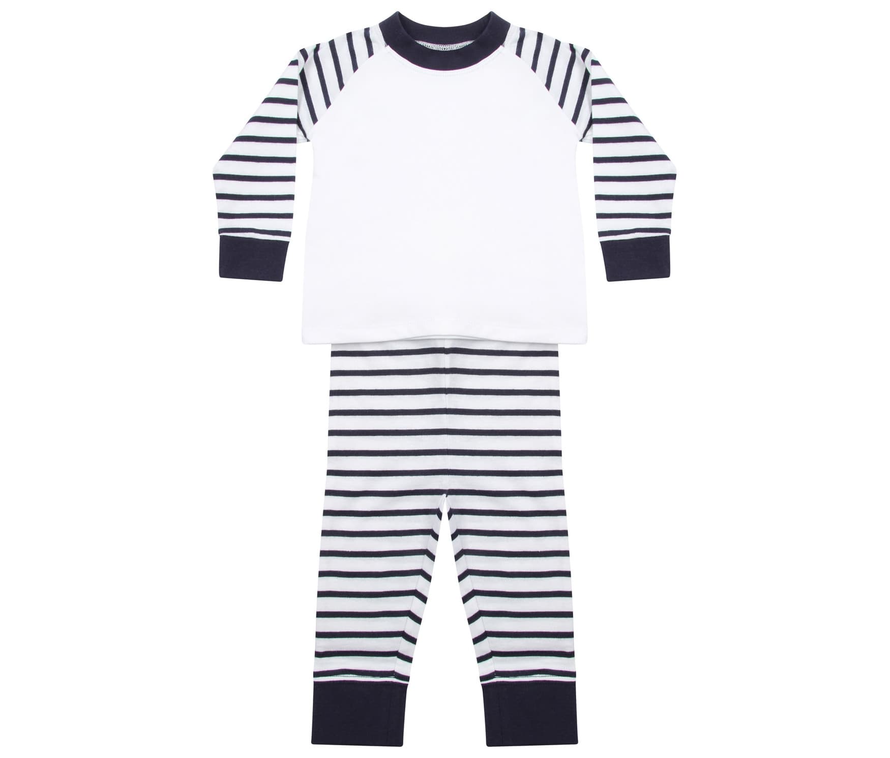Pyjama enfant rayé NAVY STRIPE/WHITE