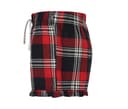 SF CLOTHING Short de pyjama femme RED/NAVY CHECK