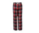 SF CLOTHING Pantalon de pyjama femme RED/NAVY CHECK
