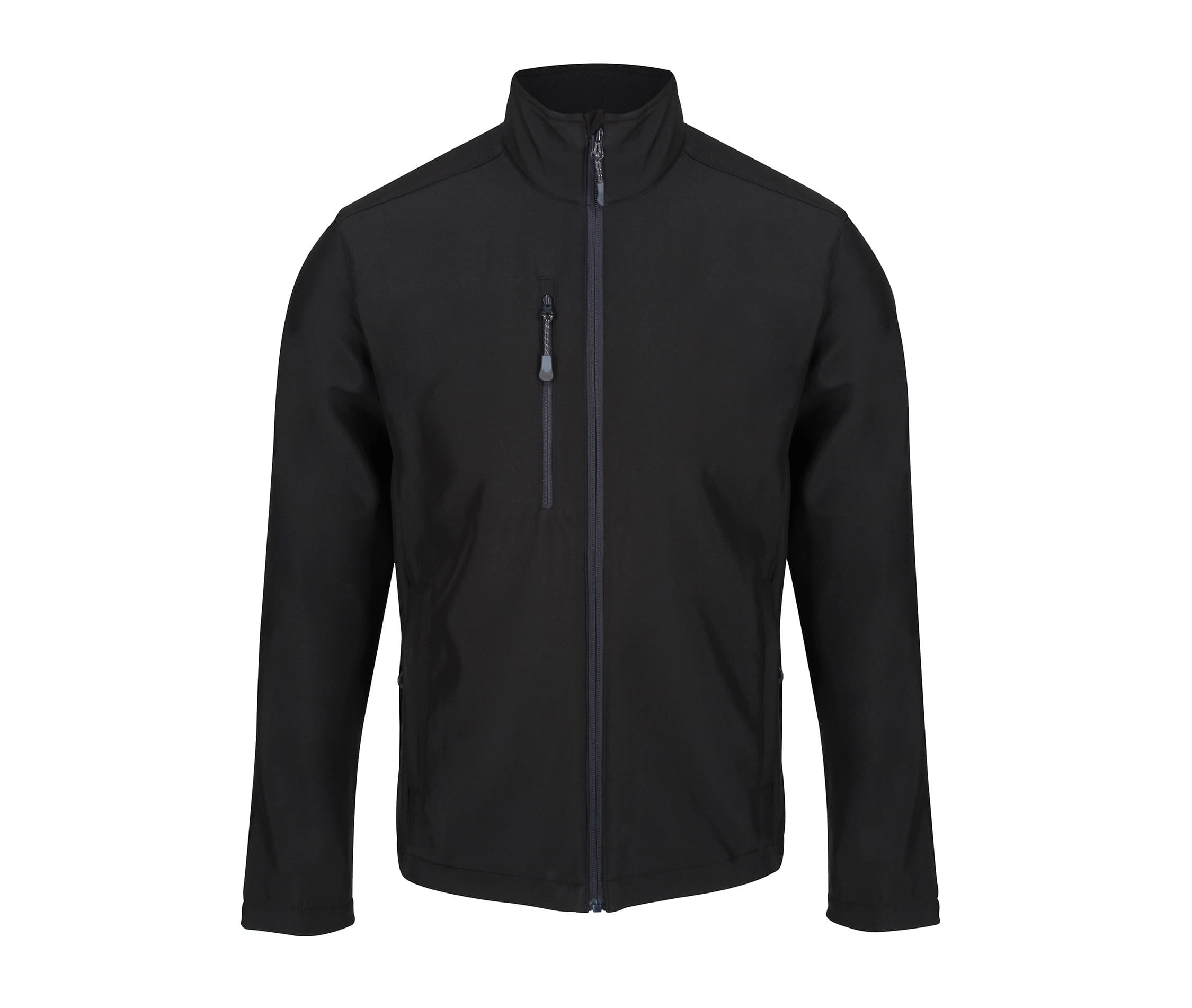 Softshell en polyester recyclé BLACK