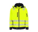HEROCK Veste Softshell haute visibilité Gregor FLUORESCENT YELLOW/NAVY