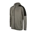 FINDEN HALES Veste Softshell à capuche DARK GREY MARL/BLACK