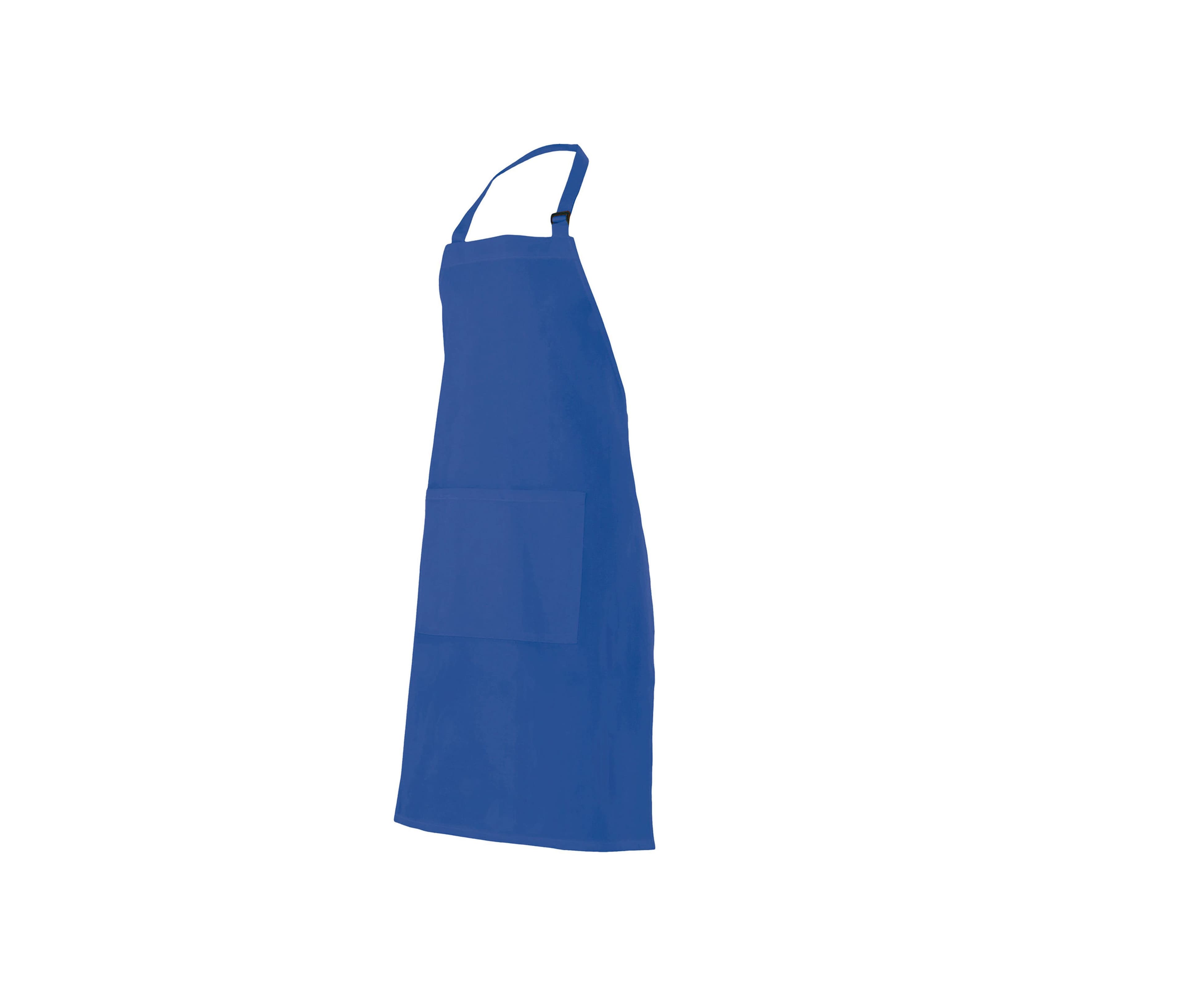 TABLIER À BAVETTE AVEC POCHE COBALT BLUE