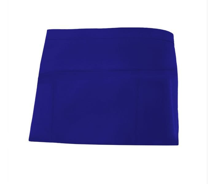 Tablier court en polycoton ROYAL BLUE
