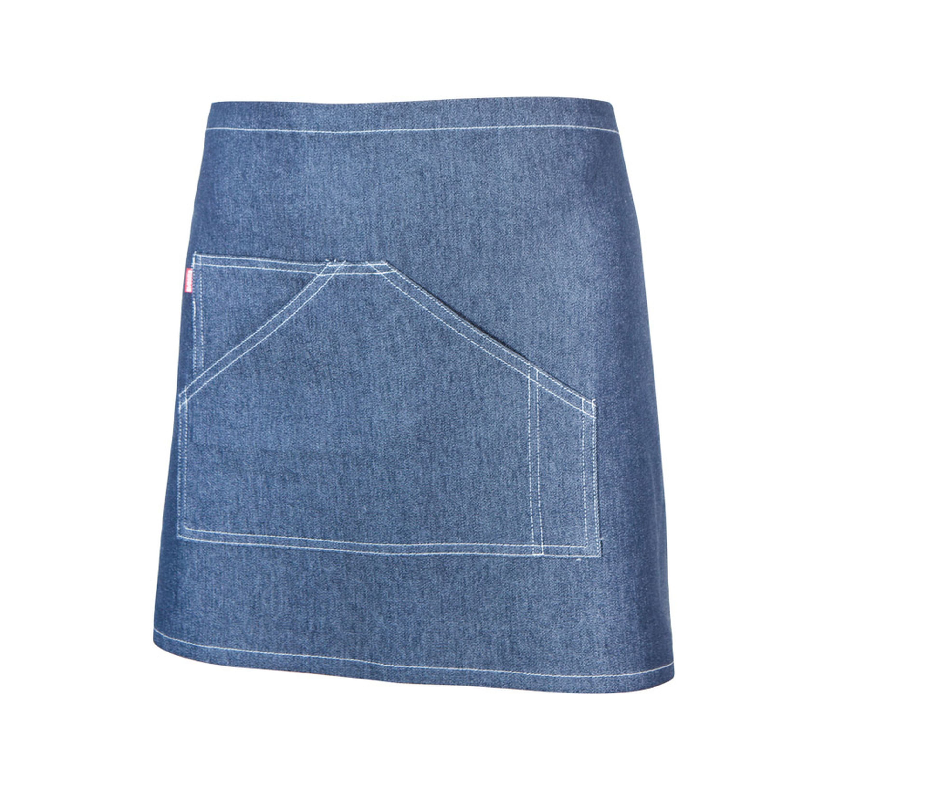 TABLIER EN DENIM COURT DENIM