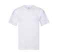 FRUIT OF THE LOOM Tee-shirt col V WHITE