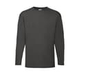 FRUIT OF THE LOOM Tee-shirt manches longues 160 LIGHT GRAPHITE