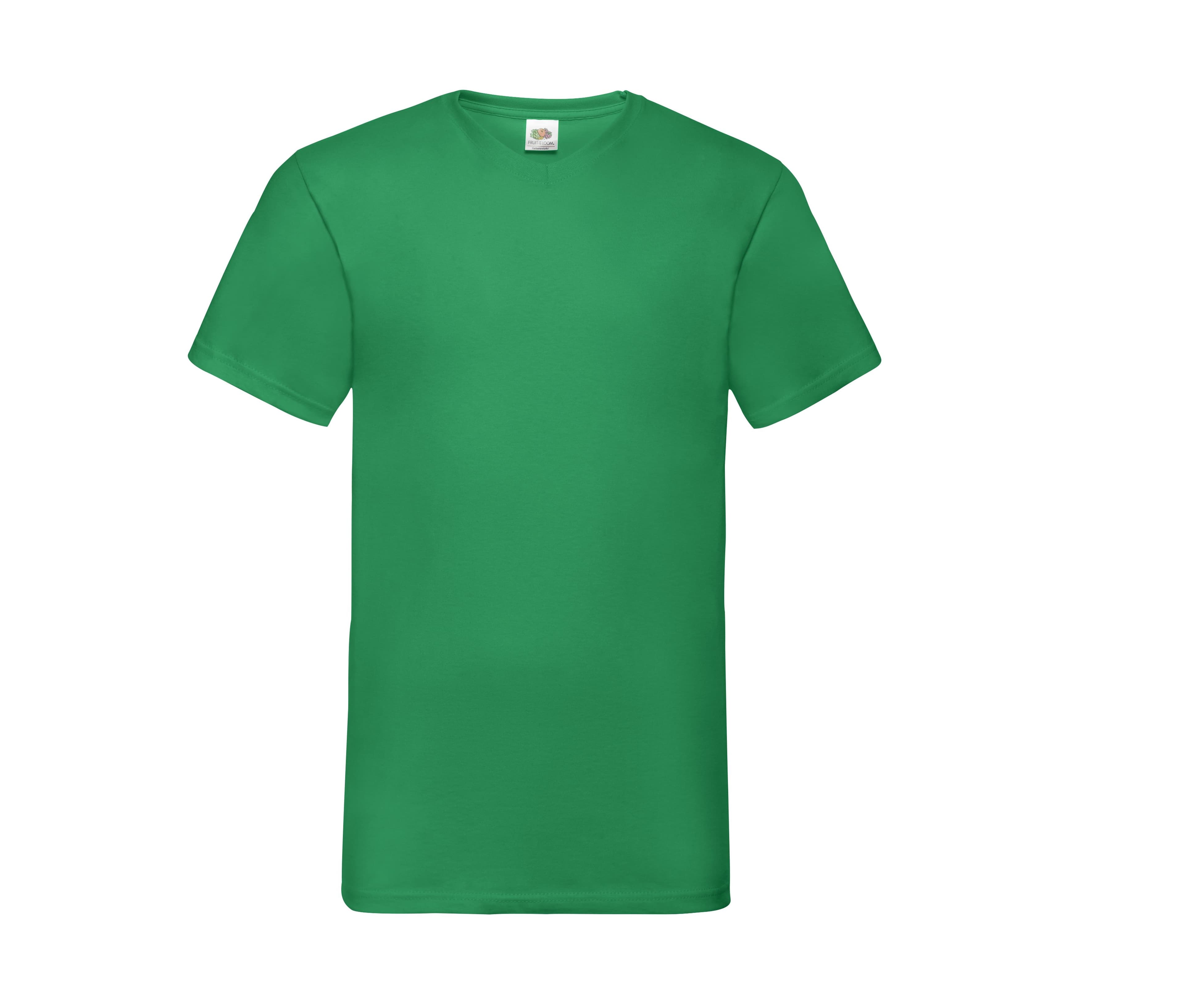 Tee-shirt col V KELLY GREEN