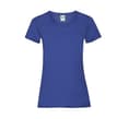FRUIT OF THE LOOM Tee-shirt femme col rond 160 ROYAL BLUE