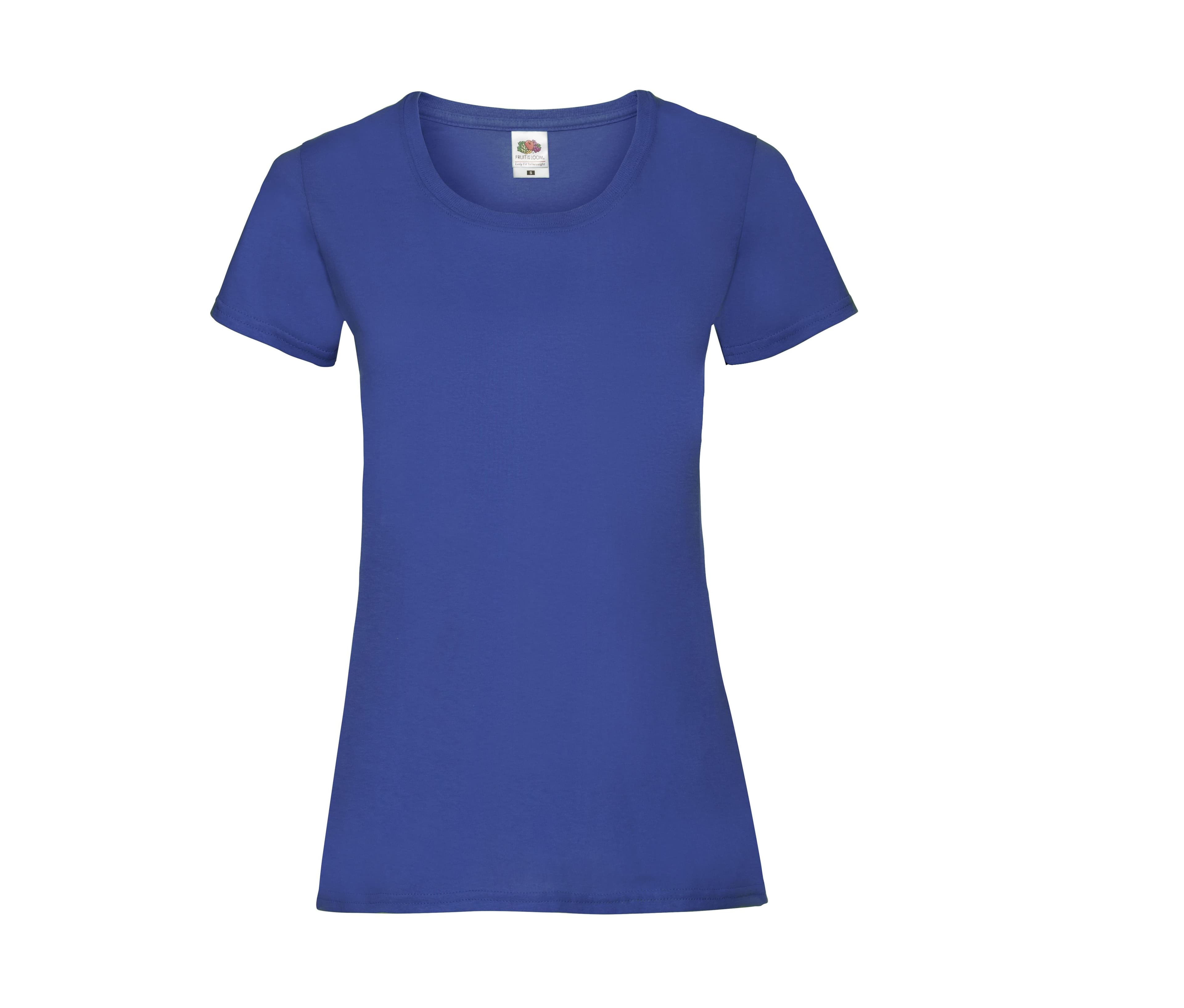 Tee-shirt femme col rond 160 ROYAL BLUE